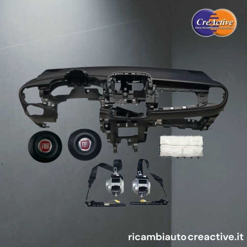 Fiat 500X 334 Cruscotto airbag completo kit airbag - ricambi auto Creactive - 1 -  - 581