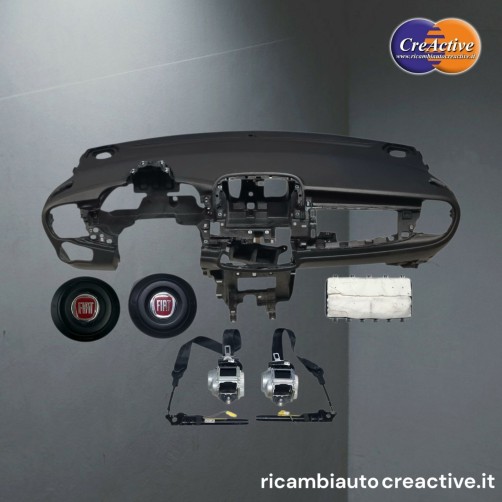 Fiat 500X 334 Cruscotto airbag completo kit airbag - ricambi auto Creactive - 2 -  - 581
