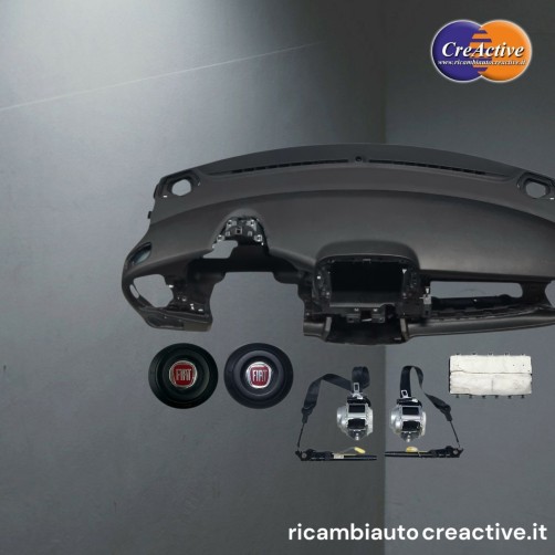 Fiat 500X 334 Cruscotto airbag completo kit airbag - ricambi auto Creactive - 4 -  - 581