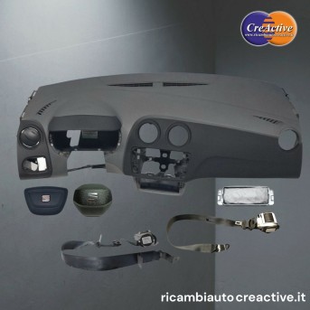 Seat Ibiza 5° 6J Cruscotto airbag completo kit airbag - ricambi auto Creactive