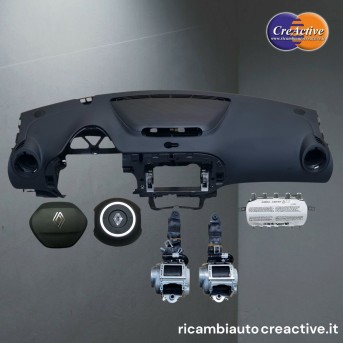 Renault Twingo 3° Cruscotto airbag completo kit airbag - ricambi auto Creactive