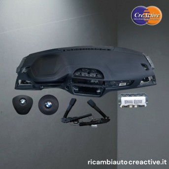 Bmw F20 Con Cuciture Cruscotto airbag completo kit airbag - ricambi auto Creactive