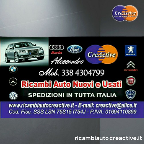 Ford Focus 4° Cruscotto Airbag Kit Completo KIT Ricambi auto Creactive - 5 -  - 252