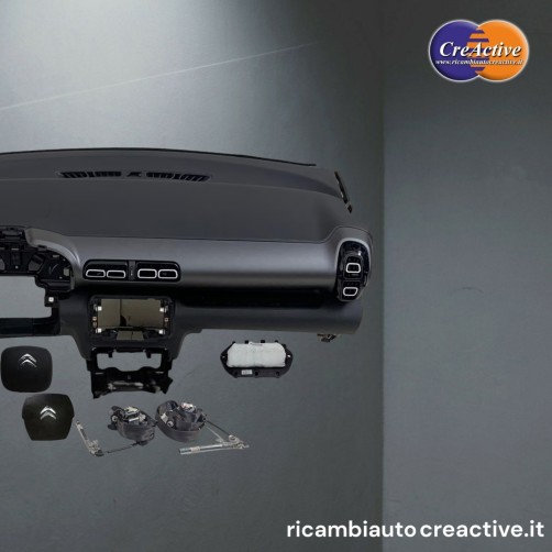Citroen C3 2° AirCross Cruscotto Airbag Kit Completo Ricambi auto Creactive - 5 -  - 270