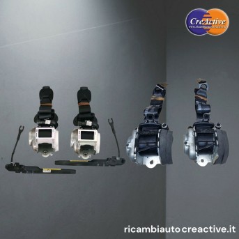 Peugeot 3008 2° - 4 Cinture di sicurezza complete anteriori e posteriori - ricambi Creactive - 1 -  - 560